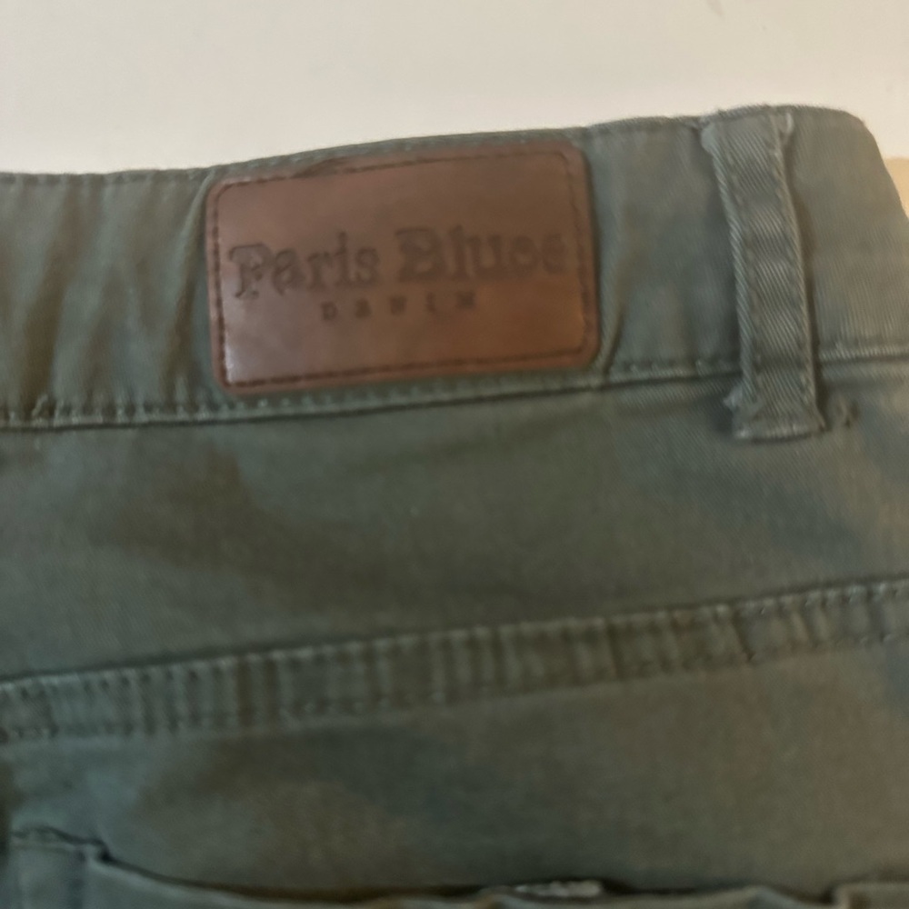 Paris Blues Women's Skinny Jeans - Olive - Picture 3 of 6